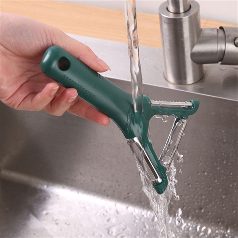 Kolme teraga koorija kartulikoorimishöövel Apple melon höövel köögivili majapidamises kasutatav roostevabast terasest multifunktsionaalne kaabits