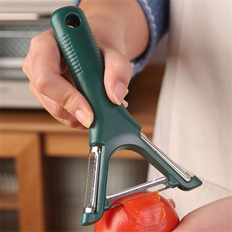 Kolme teraga koorija kartulikoorimishöövel Apple melon höövel köögivili majapidamises kasutatav roostevabast terasest multifunktsionaalne kaabits