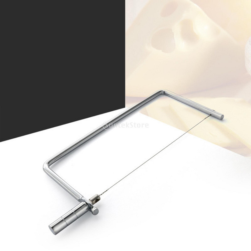 Tăiător de brânză Tăiător de sârmă Servire pentru curățarea sârmă de tăiat brânză pentru bucătărie Placă de tăiat sârmă Cutter din oțel inoxidabil