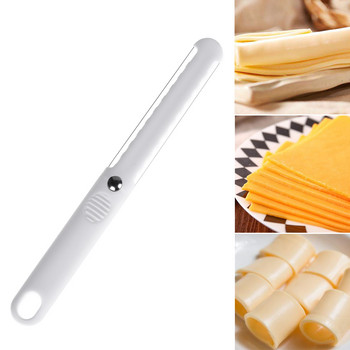 1PC нов моден нож за сирене, масло, белачка, режещ инструмент, дебела твърда тел, мека дръжка, пластмасов нож за сирене, инструменти за готвене и печене