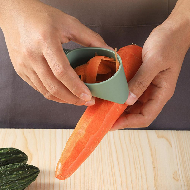 Višenamjenska ljuštilica za povrće s glatkim rubom ljuštilica za voće, neklizajuća, krastavci, mrkva, restoranska ljuštilica za povrće, guljenje