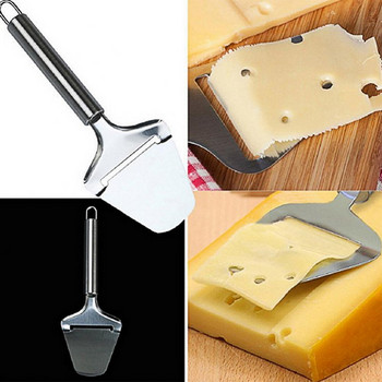 Белачка за сирене Резачка за масло от неръждаема стомана Нож за рязане Сребърна резачка за сирене Домакински инструменти за готвене Кухненски аксесоари