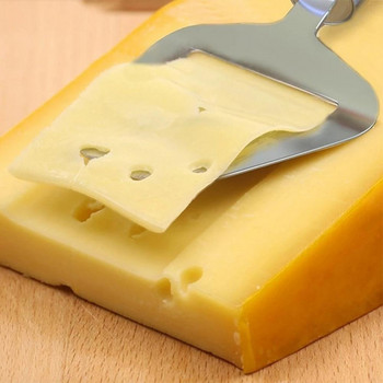 Αποφλοιωτής τυριού Μαχαίρι κοπής βουτύρου σε ροδέλες από ανοξείδωτο χάλυβα Ασημί Τυροκόφτης Οικιακά Εργαλεία Μαγειρικής Αξεσουάρ κουζίνας