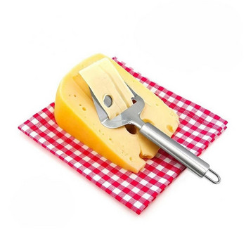 Белачка за сирене Резачка за масло от неръждаема стомана Нож за рязане Сребърна резачка за сирене Домакински инструменти за готвене Кухненски аксесоари