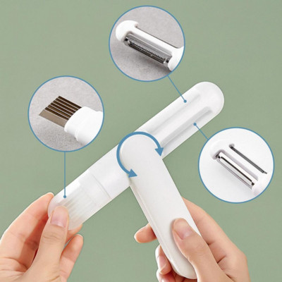 3-ühes multifunktsionaalne pöörlev koorimismasin