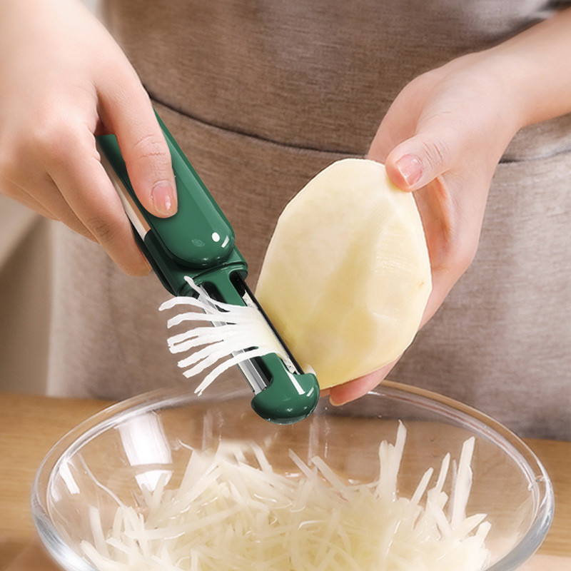 2 u 1 nož za guljenje od nehrđajućeg čelika mrkva jabuka krumpir pleer za kuhinju višenamjenski nož za voće alati za voće i povrće