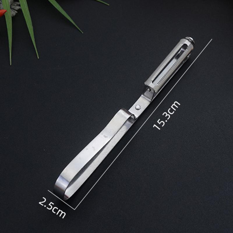 Multifunktsionaalne köögiviljakoorija roostevabast terasest majapidamises kasutatav melonhöövel puuviljalõikuri tööriist Uus koorija käeshoitav kartulikaabits