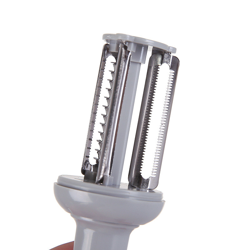 3 lõikuripeaga köögiviljakoorija kaanega Julienne Cutter Multifunktsionaalne küüslaugumasher Tomati-kartuli-porgandi riiv kaanega