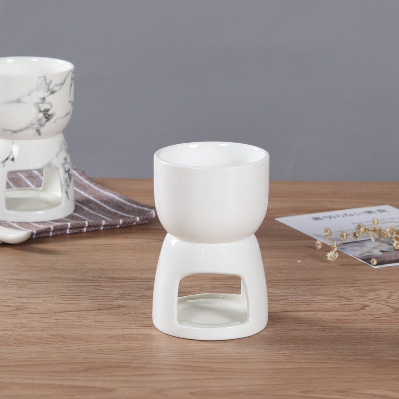 Mini csokoládé fondü készlet, Hightea tálaló fondü edény, mini sajtfondü