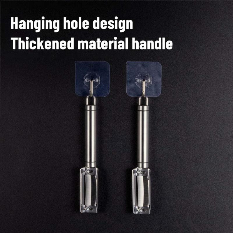 Reguleeritav kartulikoorija roostevabast terasest multifunktsionaalne köögiviljakoorija terav koorimisnuga Porgandi riiv Puuviljatööriistad Parer