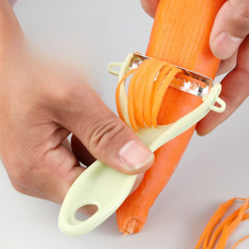 Белачка за плодове и зеленчуци от неръждаема стомана Ръчен нож за обелване Резачка за картофи Високоскоростна машина за рязане Кухненски инструменти