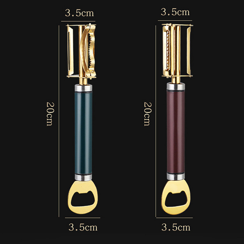 Neli-ühes roostevaba seemlemisnuga Nahakaabits Maisihöövel Kartuli Loofahöövel Tööriistad Pudeliavaja Köögitarvikud Vidin