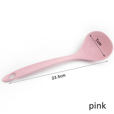 1 buc. lingură de amestecat silicon/plastic multifuncțional pentru linguri de supă de uz casnic ustensile de gătit oală accesorii de bucătărie