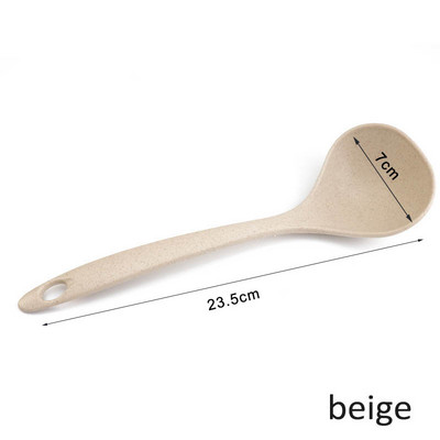 1 buc. lingură de amestecat silicon/plastic multifuncțional pentru linguri de supă de uz casnic ustensile de gătit oală accesorii de bucătărie