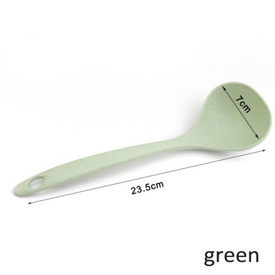 1 buc. lingură de amestecat silicon/plastic multifuncțional pentru linguri de supă de uz casnic ustensile de gătit oală accesorii de bucătărie