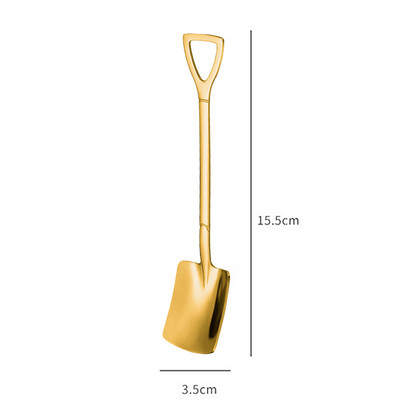 4 tk komplekt roostevabast terasest labida ja teraviku lusikad kohvi tee lusikas jäätis magustoidu otsik Kulbid söögiriistad lauanõud köögiriistad