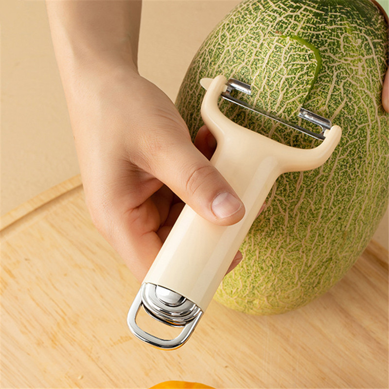 Roostevabast terasest puuviljakoorija kartuli-porgandi juurviljakoorija nuga kurgi-porgandi koorimiseks köögi jaoks