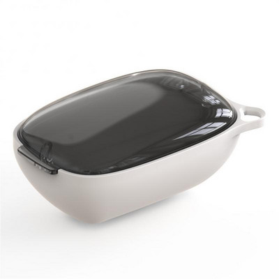 Roostevabast terasest koorija koos hoiukastiga Köök juurvilja-puuviljakoorimisnuga ämbriga Puhastage multifunktsionaalsed kartulitööriistad