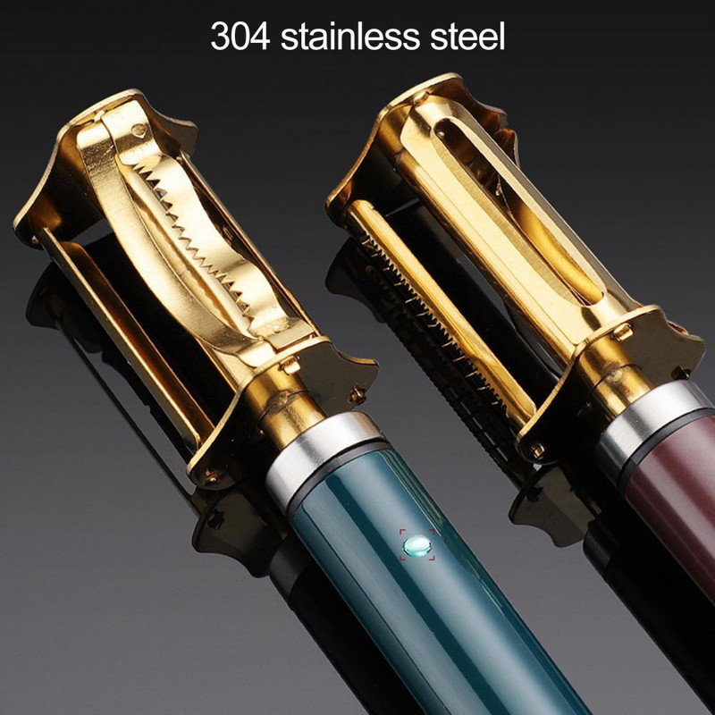 Bulvių skustuvas Patvarus ergonomiško dizaino nerūdijančio plieno 4 viename rankinis vaisių daržovių skustuvas skardinių atidarytuvo virtuvės įtaisas