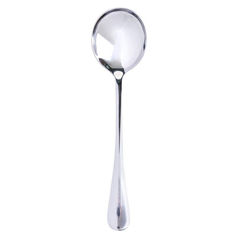 Nerūdijančio plieno stalo šaukštai su ilga rankena sriubos kiaurasamtis šaukštas ledams vakarienei virtuvės ryžių salotoms stalo įrankiai