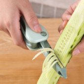 Köögitarvikud 2-ühes kokkupandav koorija viilutaja purustaja koorija Julienne Zestersi lõikur mitme roostevabast terasest teraga riiv