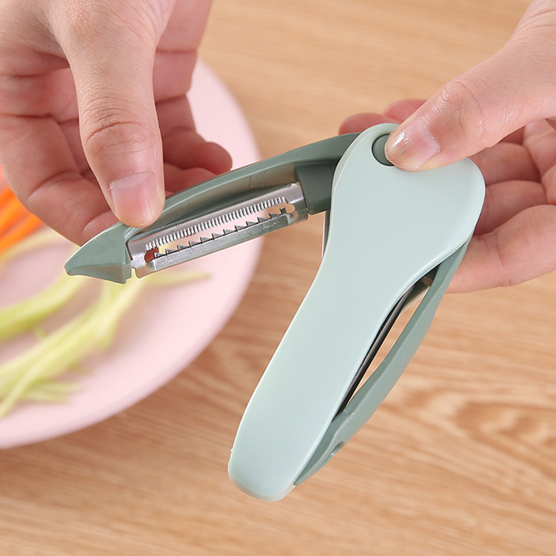 Köögitarvikud 2-ühes kokkupandav koorija viilutaja purustaja koorija Julienne Zestersi lõikur mitme roostevabast terasest teraga riiv