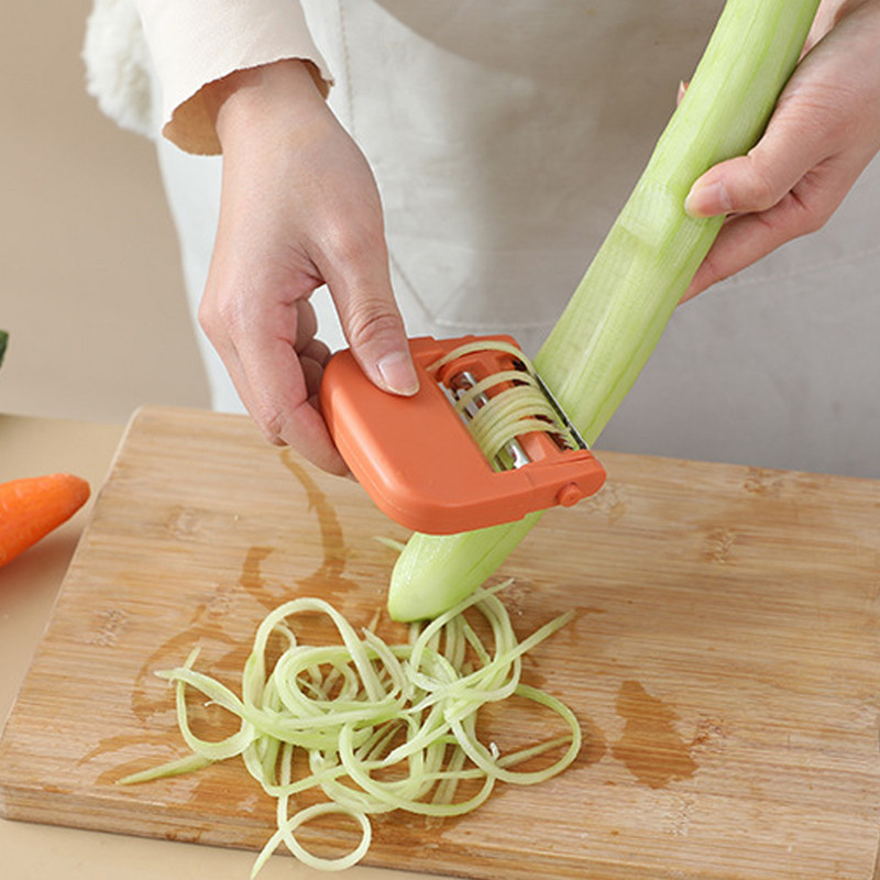 Plastikust multifunktsionaalne käsitsi koorimislõikur Koduköök puu- ja juurviljakoorija puhastus riiv Tööriistad Köögitööriist
