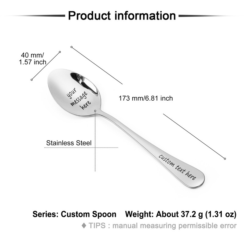 Isikupärastatud isetegemine roostevabast terasest tasuta kohandatud graveeritud kohvilusika kahvliga jõuluköögi tarvikud lauanõude kaunistus