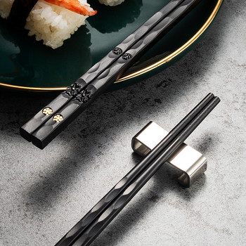 5 чифта висококачествени японски неплъзгащи се пръчици корейски домашен хотел ресторант преносима пръчка за здравословна храна за пръчици за суши