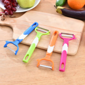 Gulilica za povrće, voće, krumpir, plastična ručka, blanja za dinje i voće, nož od nehrđajućeg čelika, kuhinjski pribor