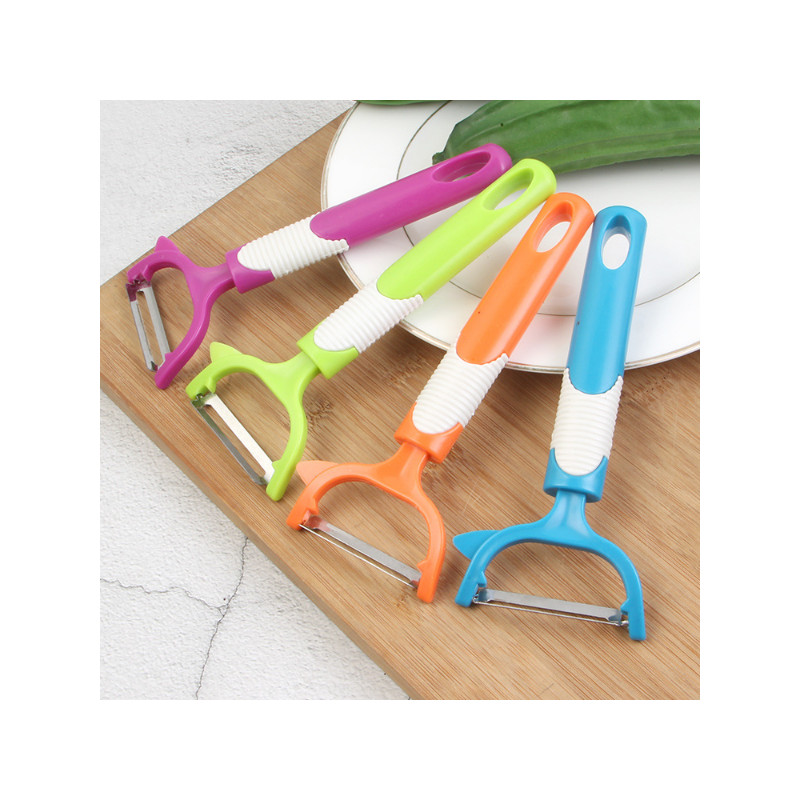 Gulilica za povrće, voće, krumpir, plastična ručka, blanja za dinje i voće, nož od nehrđajućeg čelika, kuhinjski pribor