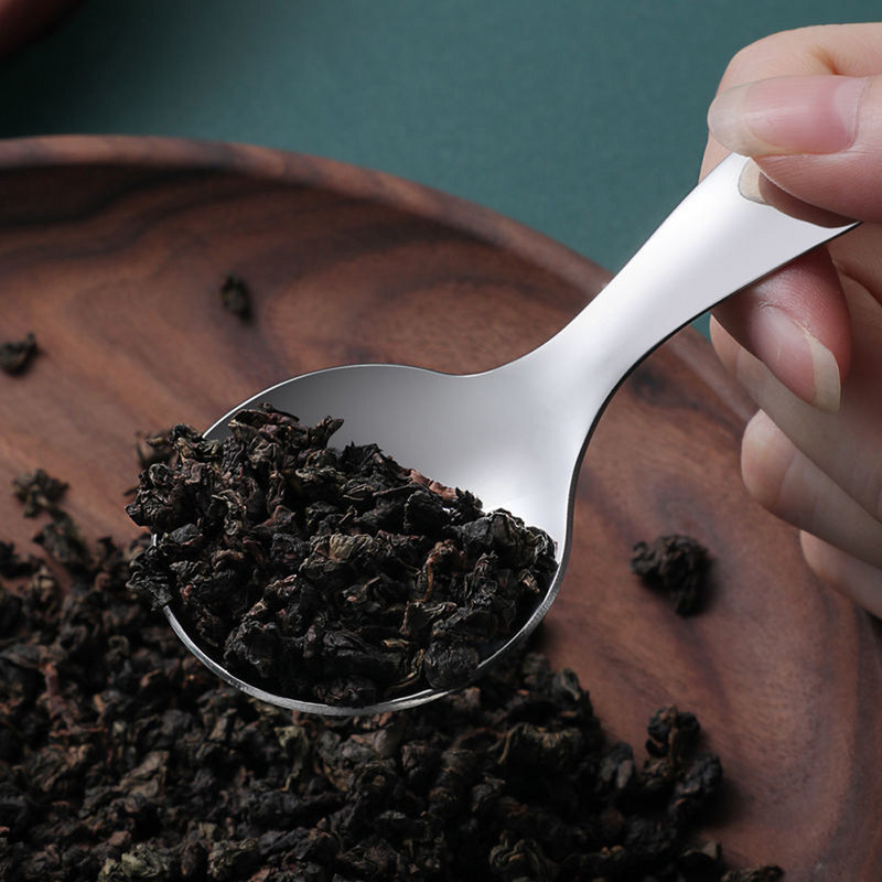 1/3 buc lingură din oțel inoxidabil cu mâner scurt zahăr sare condimente lingură condiment ceai cafea lingură copii mici ustensile de bucătărie