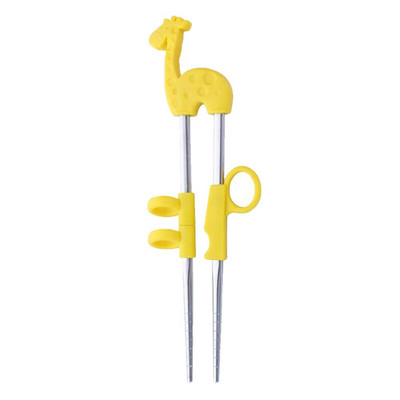 1 paar multifilmi Loomapea Söögipulgad Lapsed Söömas Treening Söögipulgad Baby Safty Learning Söögipulgad korduvkasutatavad lauanõud