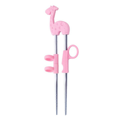 1 paar multifilmi Loomapea Söögipulgad Lapsed Söömas Treening Söögipulgad Baby Safty Learning Söögipulgad korduvkasutatavad lauanõud