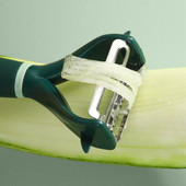 Roostevabast terasest 2-ühes koorimisnuga Multifunktsionaalne puuviljakaabits Mitmeotstarbeline puuviljamelonite hööveldamise koorija Köögiviljatööriist