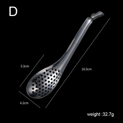 Žlica za kavijar od nehrđajućeg čelika s 56 rupa Naprave za kuhanje Cjedilo za žumanjak Cjedilo za kavijar Kuhinjski alati Pribor za kuhanje