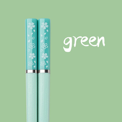 Söögipulgad kirsiõie kroonlehtede muster Ilus libisemisvastane sushipulk Söögipulgad keskkonnasõbralikud söögipulgad Cozinha Cocina