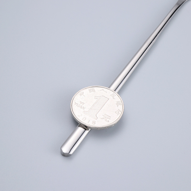 1 žlica za miješanje s dugom drškom, žlica od nehrđajućeg čelika 304, žlica za led, žlica za miješanje meda i kave, posebna kuhinjska žlica, žlica za sol