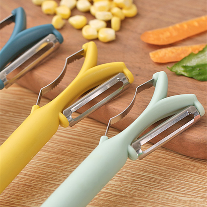 Πολυλειτουργικός αποφλοιωτής από ανοξείδωτο χάλυβα Αλωνιστής καλαμποκιού Κόπτης λαχανικών φρούτων κοπής Αξεσουάρ κουζίνας Εργαλείο κοπής