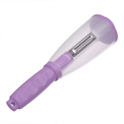 1kom Gulilica od nehrđajućeg čelika s kutijom za pohranu Kuhinjski nož za guljenje povrća i voća s kantom Višenamjenski alati za krumpir