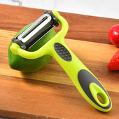 3 viename daržovių skustuvas virtuvės nerūdijančio plieno daugiafunkcinis obliavimo staklės Vaisių agurkų lupimas Buitinių virtuvės įrankių priedai