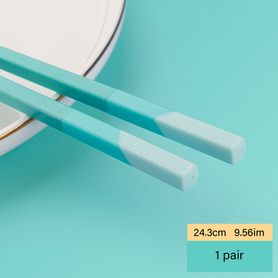 1 pora rožinių japoniškų kiniškų lazdelių sušių lazdelės Daugkartinio naudojimo korėjietiškų lazdelių rinkinys sveiki stalo įrankiai Palillos Chinos mielas