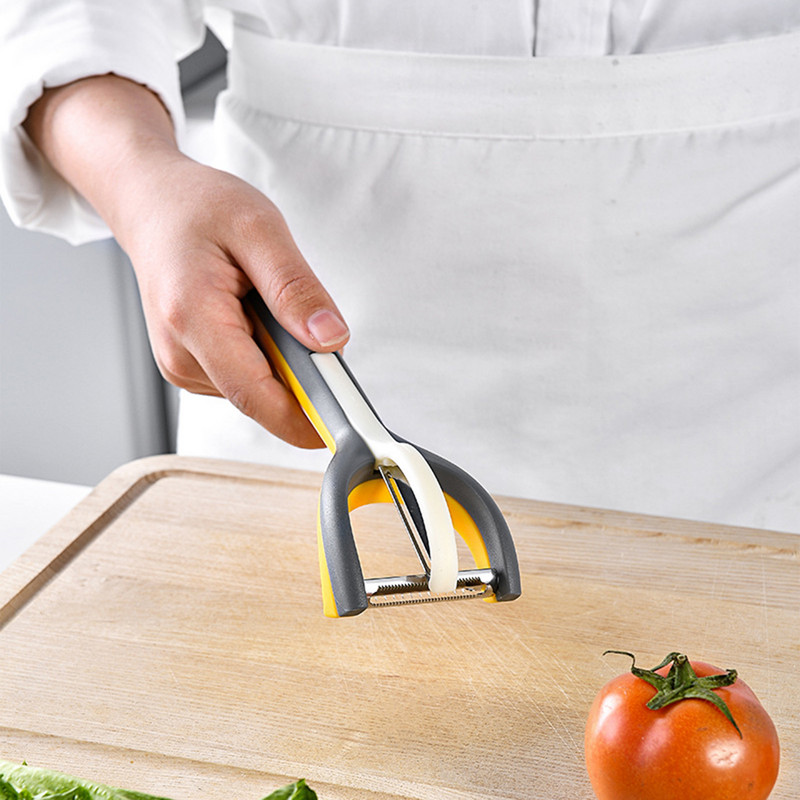 3-in-1 Köök juurvilja-puuviljakoorija Multifunktsionaalne melonihöövel Koorimistööriistad kartulite jaoks Porgandi koorimine Köögitarvikud