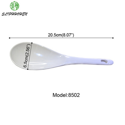 Ryžové lyžičky A5 Melamínový riad Domácnosť Malá lyžička Reštaurácia Hotel Občerstvenie Dom Jedáleň Veľká lyžica Melamínový riad