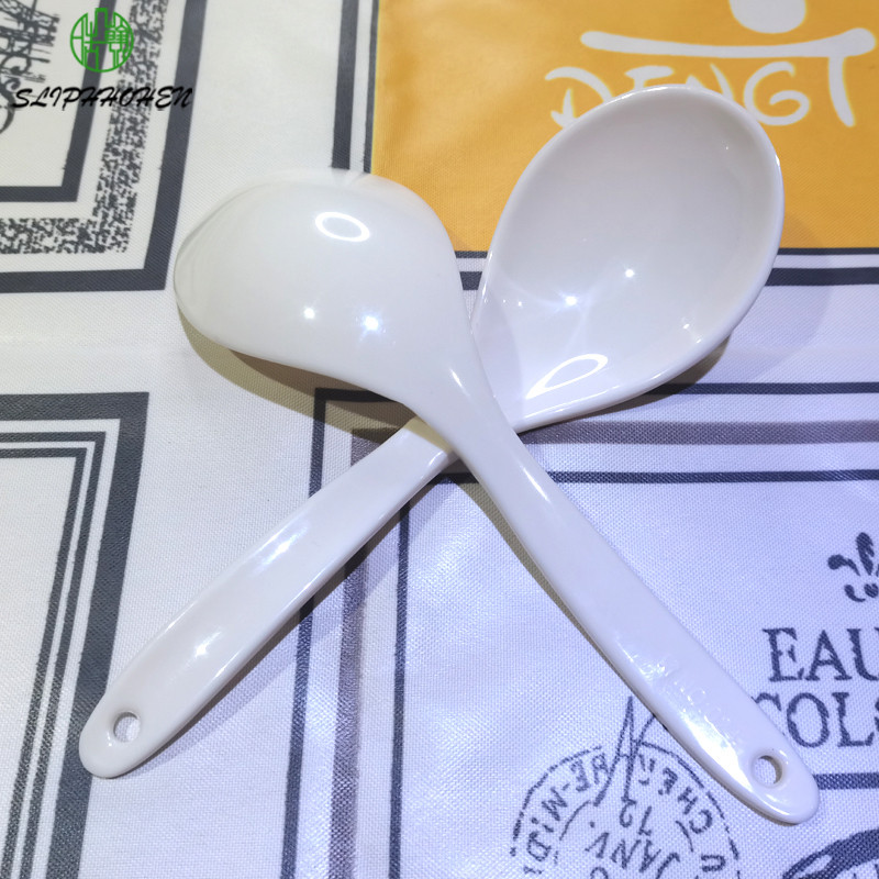 Ryžové lyžičky A5 Melamínový riad Domácnosť Malá lyžička Reštaurácia Hotel Občerstvenie Dom Jedáleň Veľká lyžica Melamínový riad