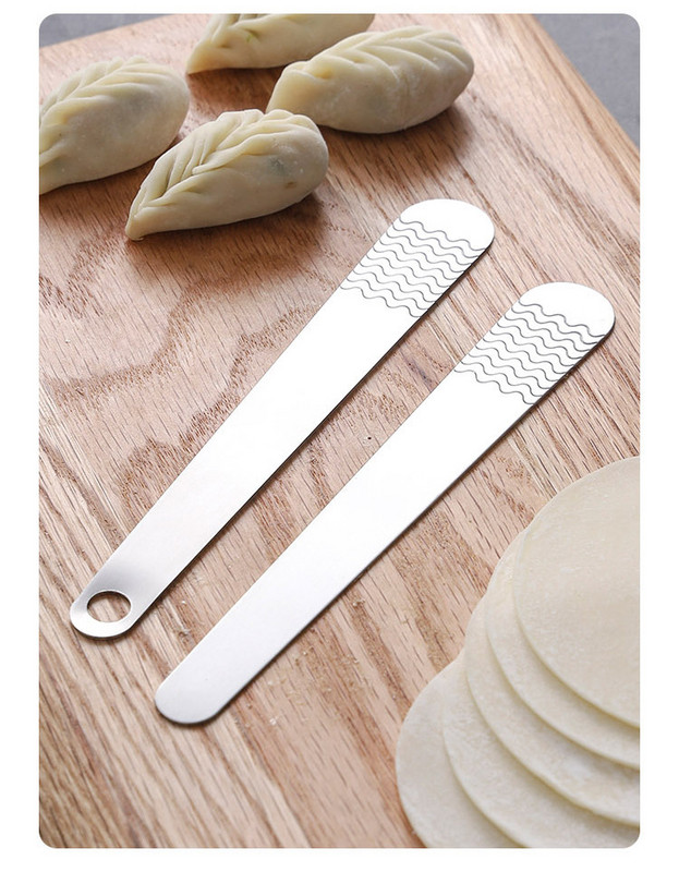 2tk 304 roostevabast terasest pelmeenide täidislusikas libisemiskindel täidisega pulk Köögisaiake Wontoni pelmeenide valmistamise tööriistade tarvikud