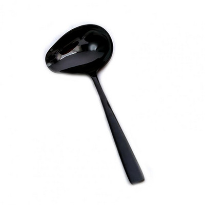 Lyžica na omáčku, pevná, opakovane použiteľná, nehrdzavejúca oceľ, odolná voči hrdzi, bezpečná, horúca nádoba, naberačka na polievku do kuchyne