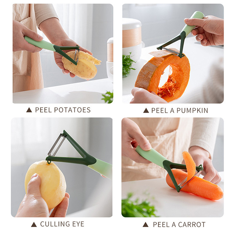 Vaisių lupimo peilis virtuvės reikmenims Namų apyvokos vaisiai Įrankiai Obliavimas Bulvių lupimas Virtuvės patogumui Priedai