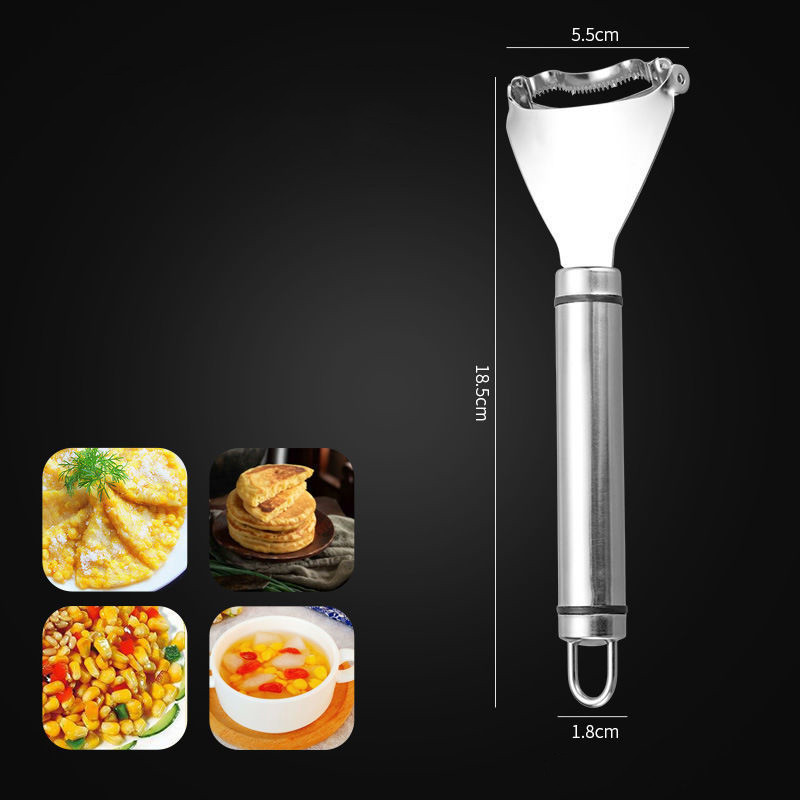 304 Ανοξείδωτος χάλυβας Αλωνιστής Αλωνίσματος Καλαμποκιού Αποφλοιωτής Εργαλείο κουζίνας Κόφτης καλαμποκιού Στάδικος Αποφλοιωτής Αποφλοιωτής Πυρήνας Κόφτης Κουζίνας