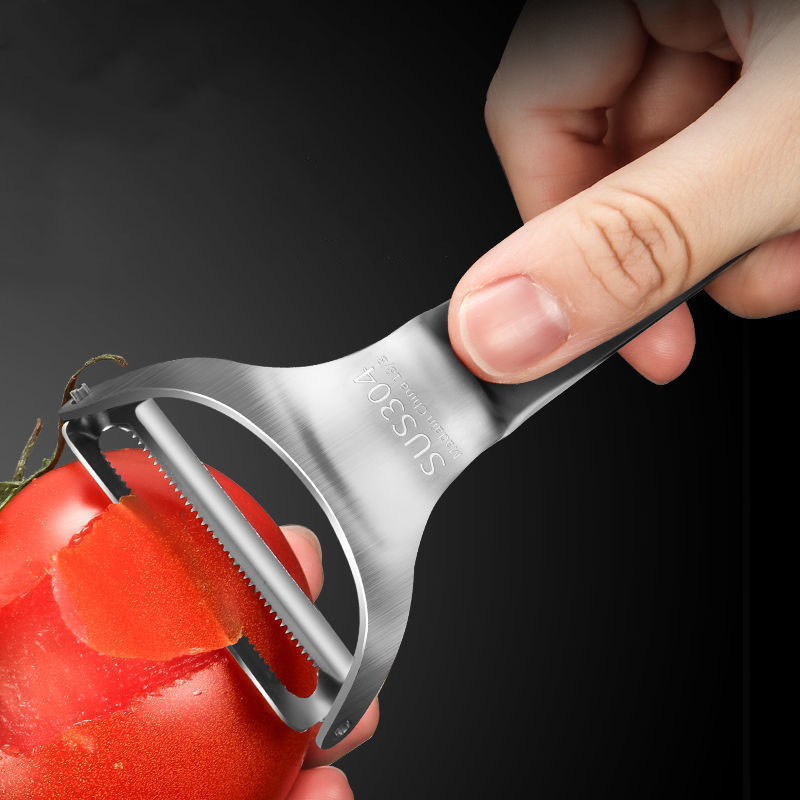 Gulilica za povrće od nehrđajućeg čelika 304, višenamjenska ribalica za krumpir, mrkvu, brzi rezač voća, sigurni za kuhinju, zdravi alati za kuhanje